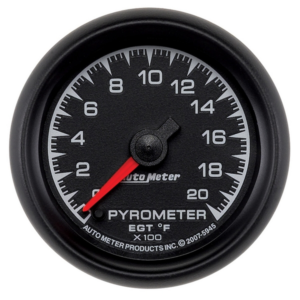 2-1/16" PYROMETER, 0-2000 F, ES